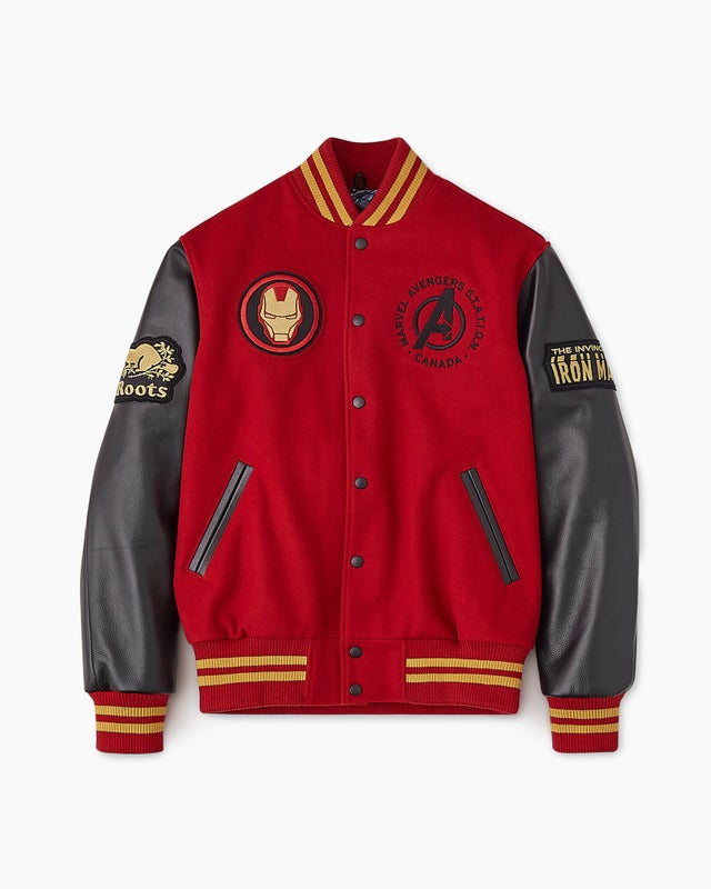 Iron man varsity on sale jacket